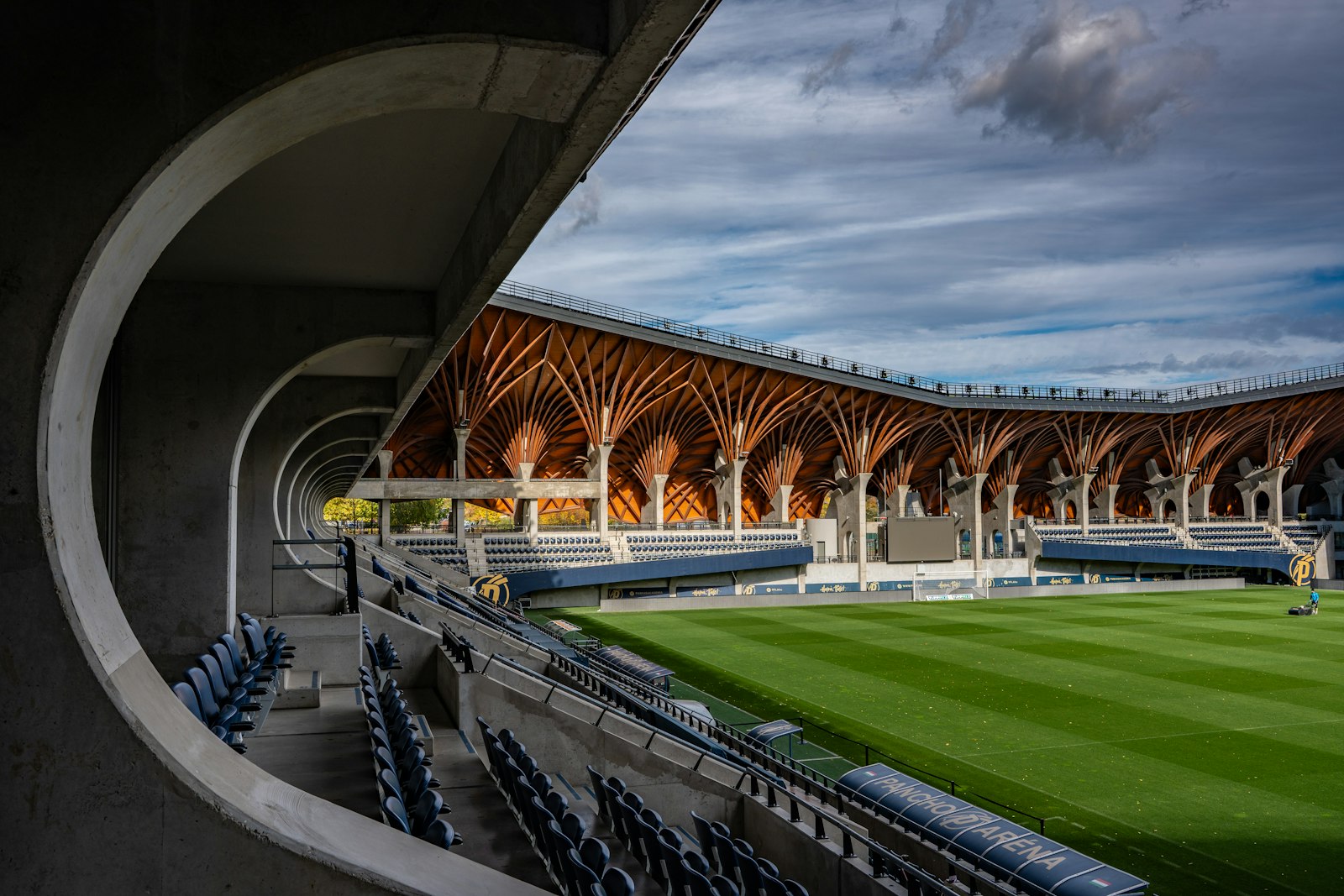 Retractable roofs and open bowls